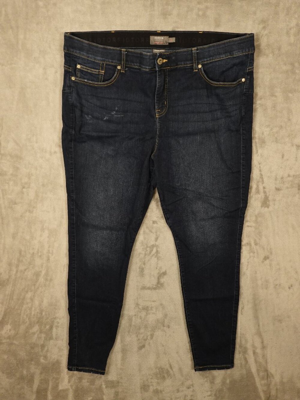 Torrid‎ Bombshell Skinny Jeans Women’s 26XT Dark Wash Stretch Plus Size
